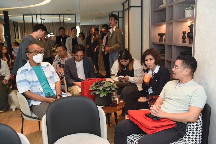 Atmosphere of Blogger Visit event at condo in Bangna area Atmosphere of Blogger Visit event at condo in Bangna area